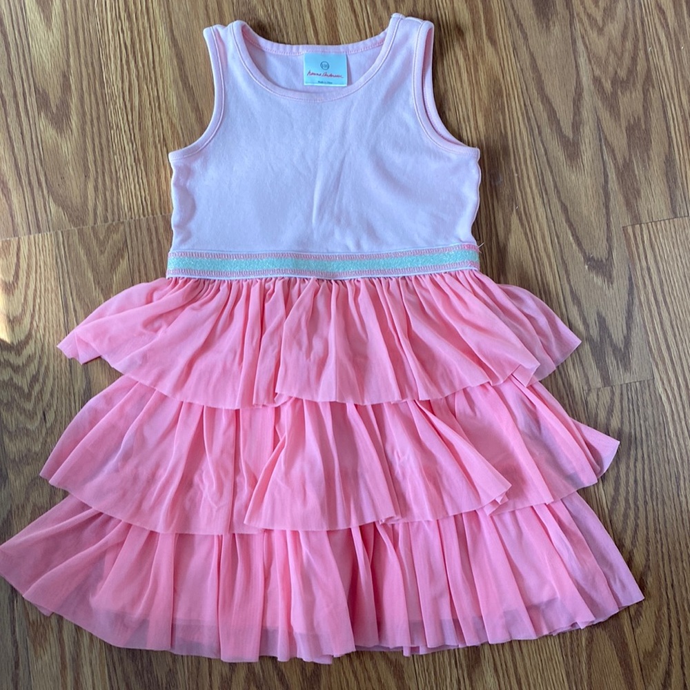 Hanna Andersson pink party dress